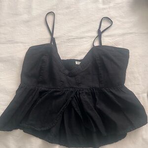 American Eagle Outfitters Black Camisole Top
